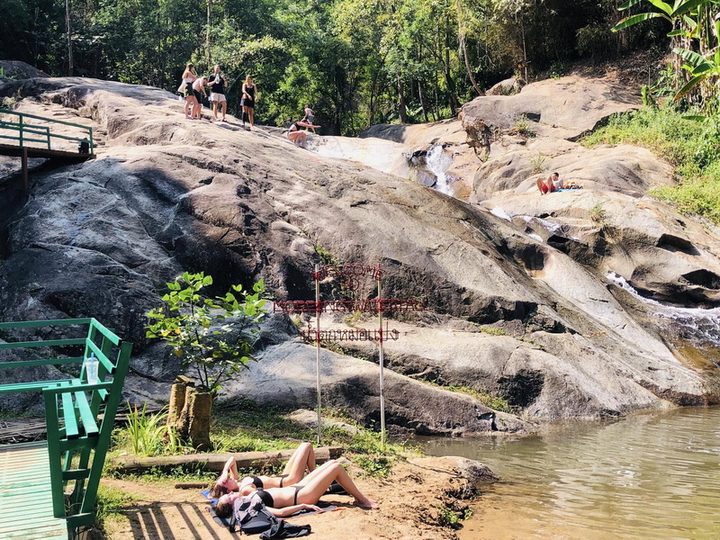 Mor Paeng Waterfall Travel Photograph Travel photograph selected for Mor Paeng Waterfall destination guide.