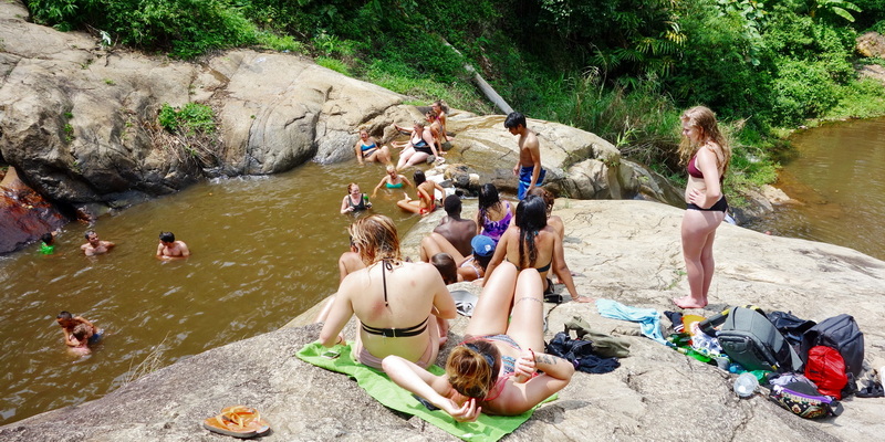 Travel photograph selected for Mor Paeng Waterfall destination guide.