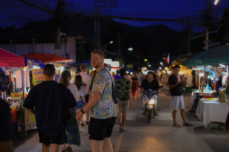 Travel photograph selected for Pai Walking Street destination guide.